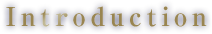 Introduction