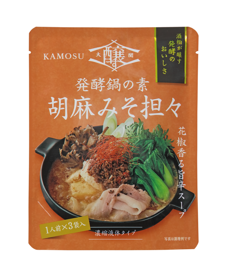 大關釀造發酵火鍋底料芝麻味噌擔擔面
